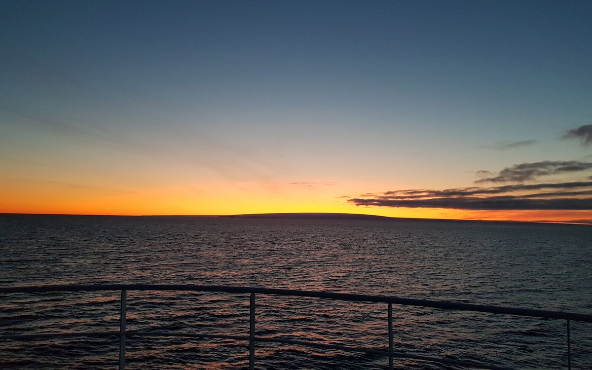 Foto av solnedgang