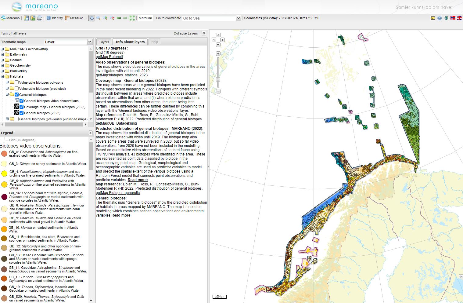 biotope map