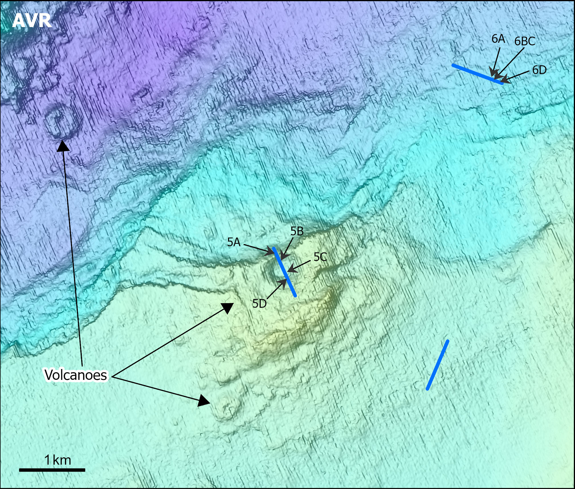 Fig 4 video lines Landscapes in the sea