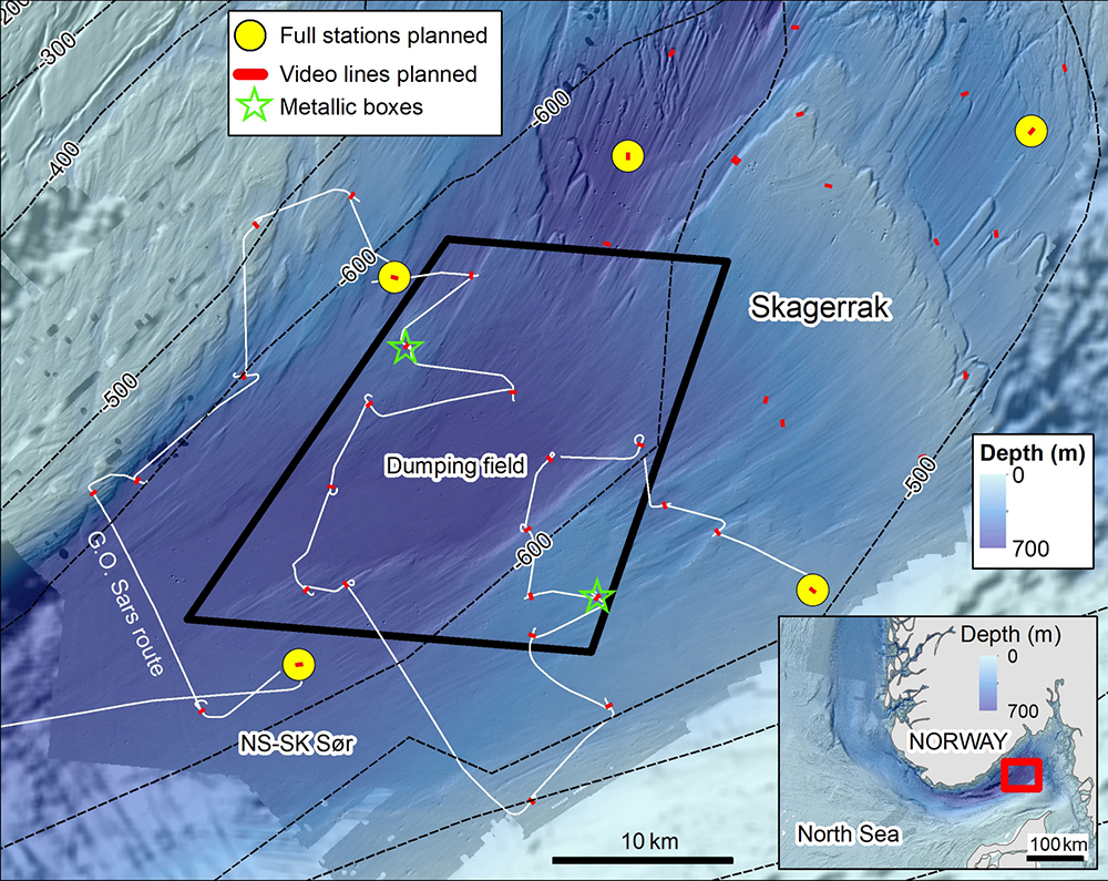 Map - Overview of the area.