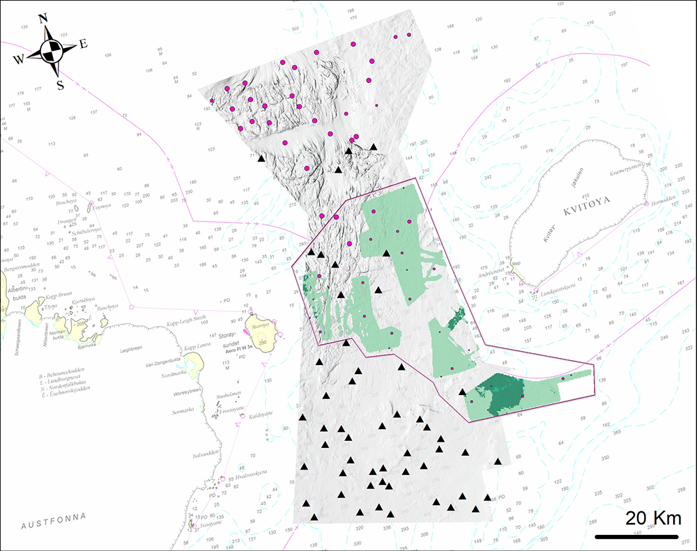 General biotope map.
