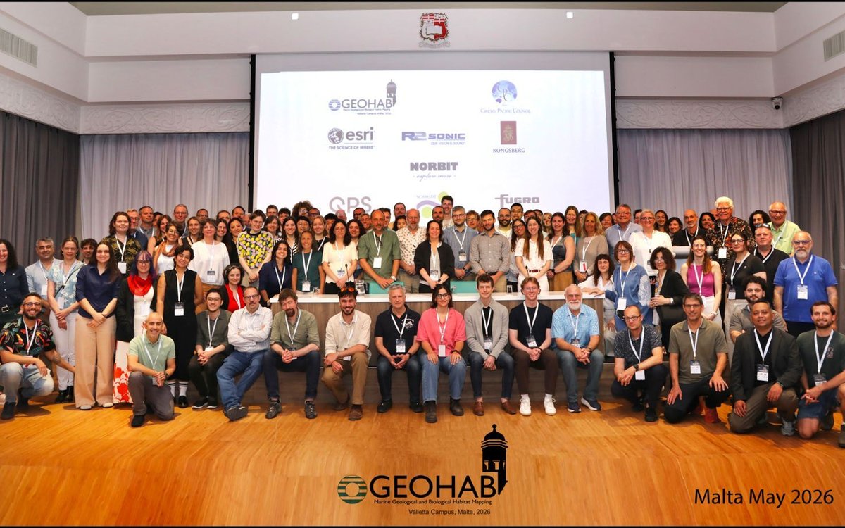 Gruppebilde fra Geohab-konferansen 2026. 