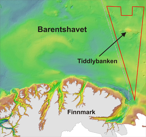 kart, utsnitt finnmark