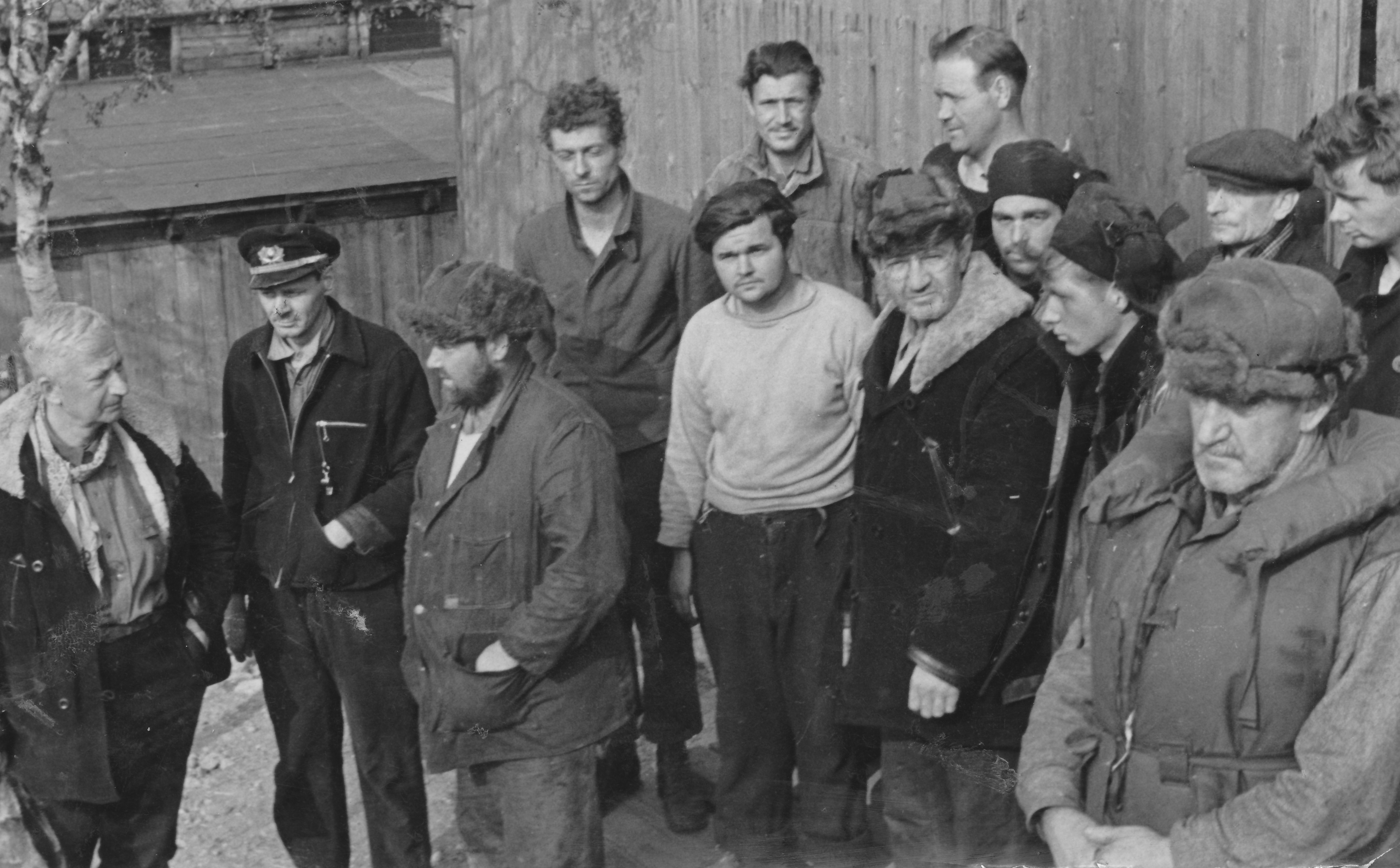 foto som viser krigsfanger fra D/S Carlton