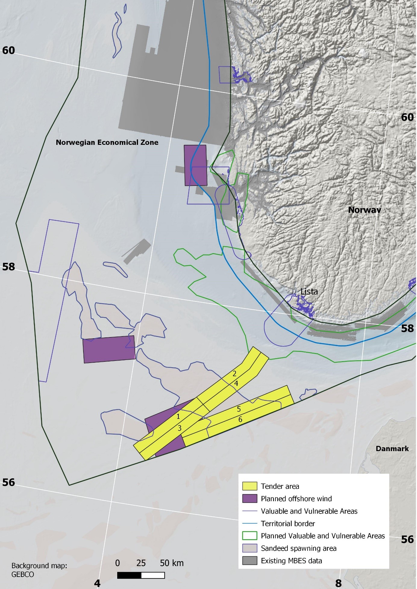 map model with markings