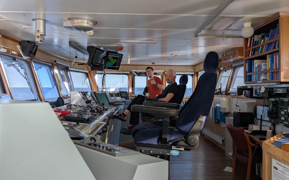 Mikal A Samuelsen og Anders Lyngvaer MS Hydrograf 2025