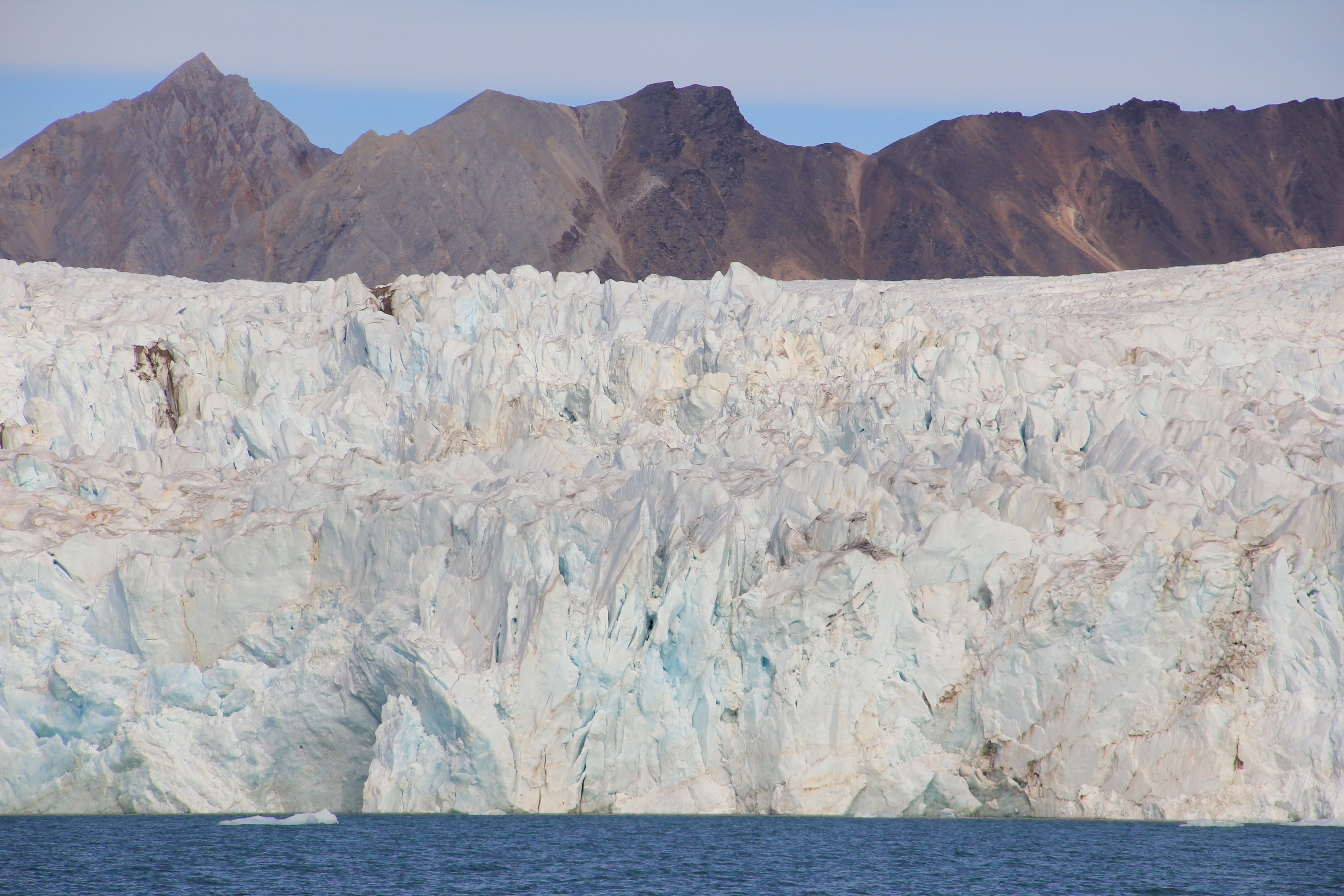 Blomstrandbreen brefront